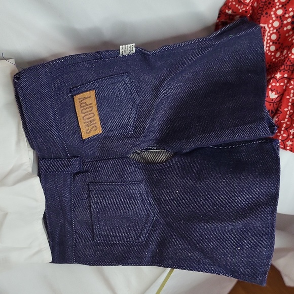 Snoopy Vintage Clothing Western Cowboy outfit 1968 fits 18" dog Plush - Picture 7 of 11